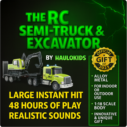 RC Semi-Truck & Excavator
